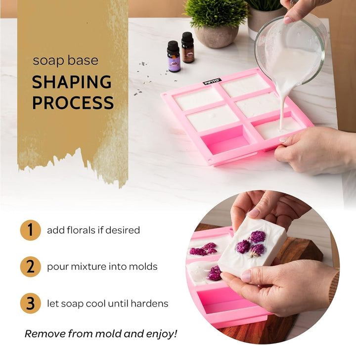 Melt and Pour Soap Base - Charcoal